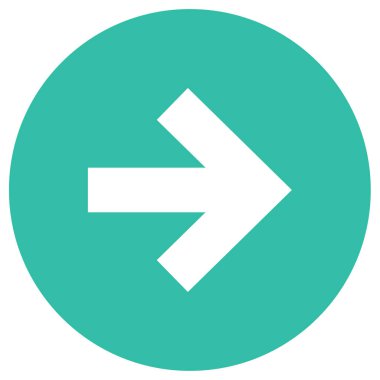 ok simgesi vektör illüstrasyonu