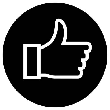 Navigasyon simgesi basit vektör illüstrasyonu