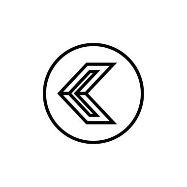 ok simgesinin vektör illüstrasyonu