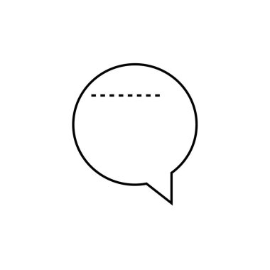 Metin Mesajlaşma simgesi vektör illüstrasyonu