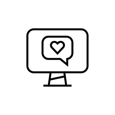 Metin Mesajlaşma simgesi vektör illüstrasyonu