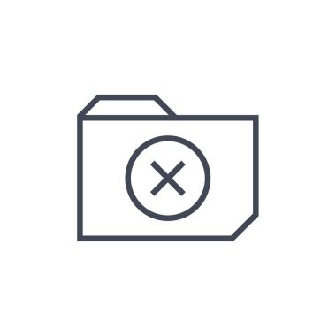 Web ve mobil uygulama tasarımınız için beyaz arkaplanda izole edilmiş dizin simgesi vektörü 