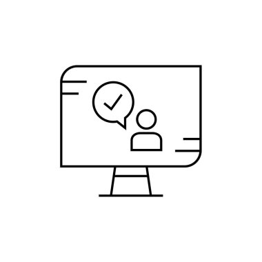 Metin Mesajlaşma simgesi vektör illüstrasyonu