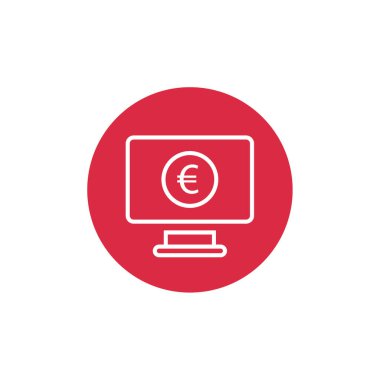  Euro Vektörü Simgesi İllüstrasyonu