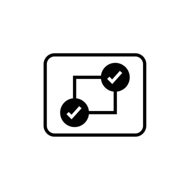 Kablolar. Web simgesi basit tasarım