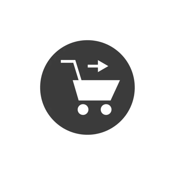 Shopping Cart Icon Vector Illustration — Stock Vector