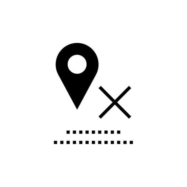 Navigation Icon Simple Vector Illustration — Stock Vector