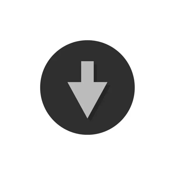 Descargar Icono Flecha Vector Ilustración — Vector de stock