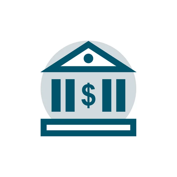 Τραπεζική Απλή Διανυσματική Απεικόνιση — Διανυσματικό Αρχείο