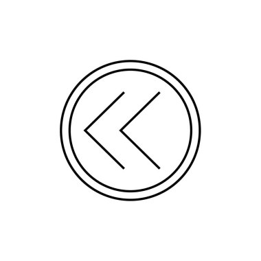 ok simgesinin vektör illüstrasyonu