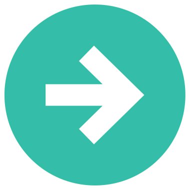 ok simgesi vektör illüstrasyonu