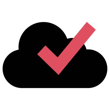 Tamam. Web simgesi basit illüstrasyon