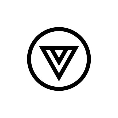 b harfinin vektör çizimi