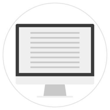 Kablo çerçevesi. Web simgesi basit illüstrasyon