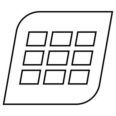 Kablolar. Web simgesi basit tasarım