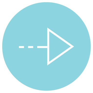 ses ortam oynatıcı simgesi ile doldurulmuş ana hatlar biçimi 