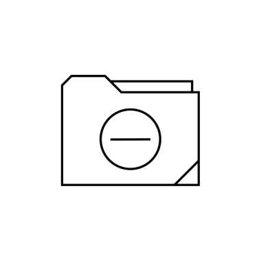 Web ve mobil uygulama tasarımınız için beyaz arkaplanda izole edilmiş dizin simgesi vektörü 