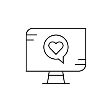 Metin Mesajlaşma simgesi vektör illüstrasyonu