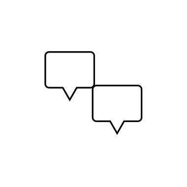 Metin Mesajlaşma simgesi vektör illüstrasyonu