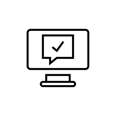 Metin Mesajlaşma simgesi vektör illüstrasyonu