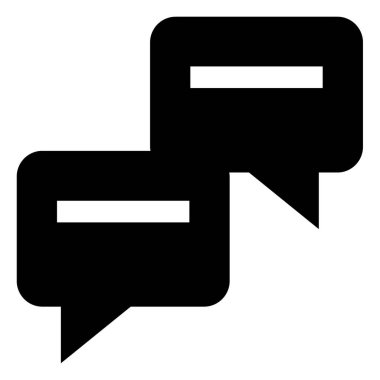 metin iletisi vektör illüstrasyonu  