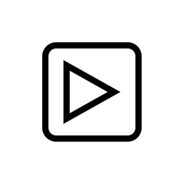 ok basit simge vektör illüstrasyonu  