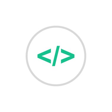 Basit web arayüzü simgesi. vektör illüstrasyonu 