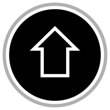 ok basit simge vektör illüstrasyonu  