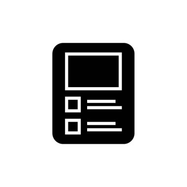 Kablolar. Web simgesi basit tasarım