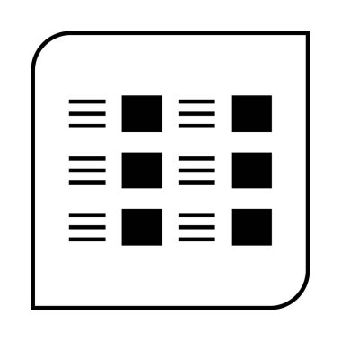 Kablolar. Web simgesi basit tasarım