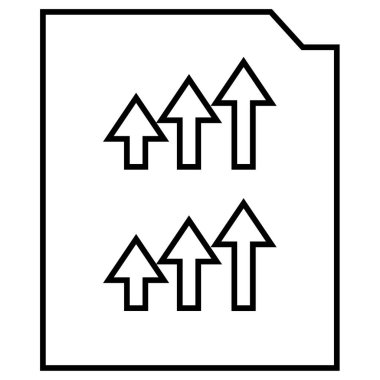 Modern simge ve vektör illüstrasyonunu bildirir