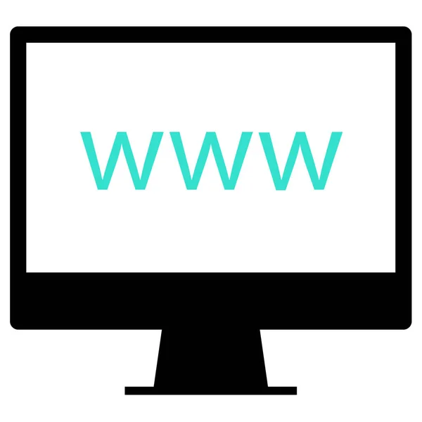 Ícone Vetor Navegador Para Web Site Design Aplicativos — Vetor de Stock