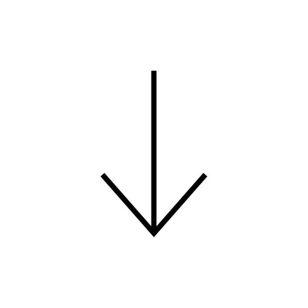 Ikona Nawigacji Prosty Wektor Ilustracja — Wektor stockowy