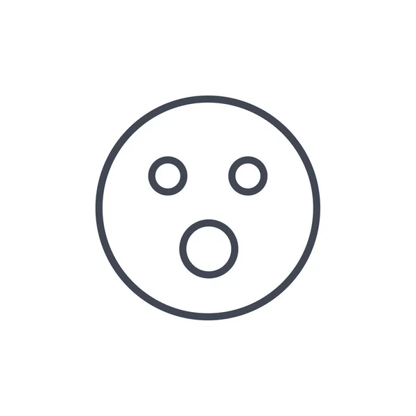 Ukázka Vektoru Emojiho Ikony — Stockový vektor