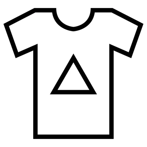 T恤衫 T恤衫等 简单的设计 — 图库矢量图片