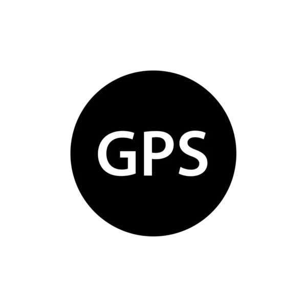 Ikona Gps Nawigacji Ilustracja Wektora — Wektor stockowy