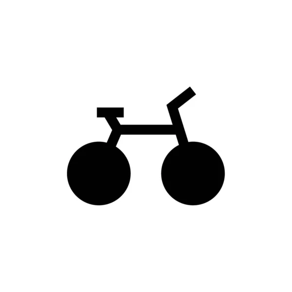 Fiets Pictogram Vector Illustratie — Stockvector