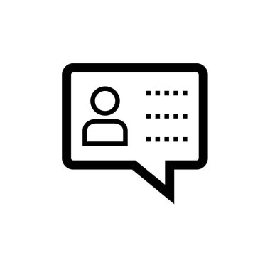 Metin Mesajlaşma simgesi vektör illüstrasyonu