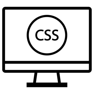 Web geliştirme simgesi vektör illüstrasyonu