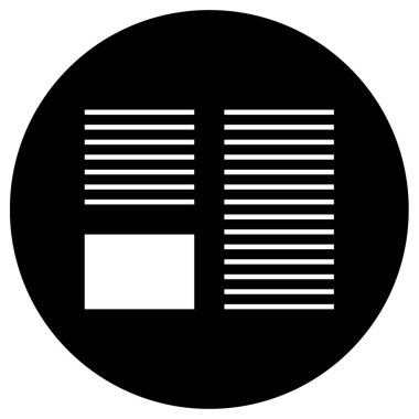 Kablolar. Web simgesi basit tasarım