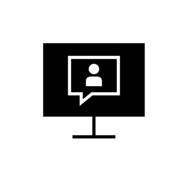 Metin Mesajlaşma simgesi vektör illüstrasyonu