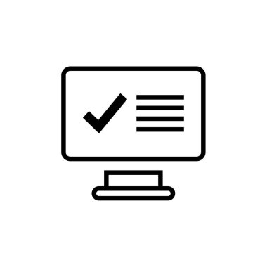 bilgisayar denetimi vektör resimleme şablonu 