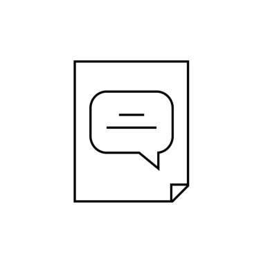 Metin Mesajlaşma simgesi vektör illüstrasyonu