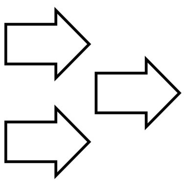 döndürme okları vektör simgesi. biçim, gri bir arkaplanda düz siyah renk sembolüdür.