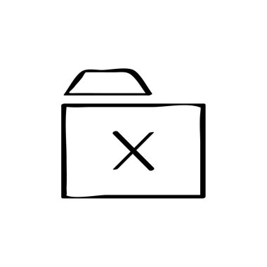 Web ve mobil uygulama tasarımınız için beyaz arkaplanda izole edilmiş dizin simgesi vektörü 