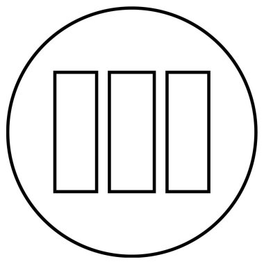 Kablolar. Web simgesi basit tasarım