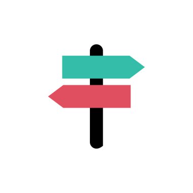 Oklar illüstrasyon, vektör illüstrasyonu imzalar 