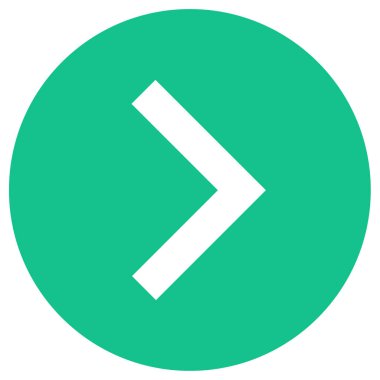 ok basit simge vektör illüstrasyonu  