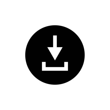 ok basit simge vektör illüstrasyonu  