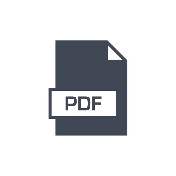 Иконка Формата Pdf — стоковый вектор